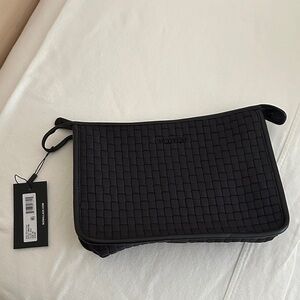 Luxury Black Toiletry Bag by WANDLER